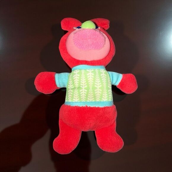 2011 Mattel Sing A Ma Jig Plush Red Retro Shirt Works Tested - Picture 1 of 3